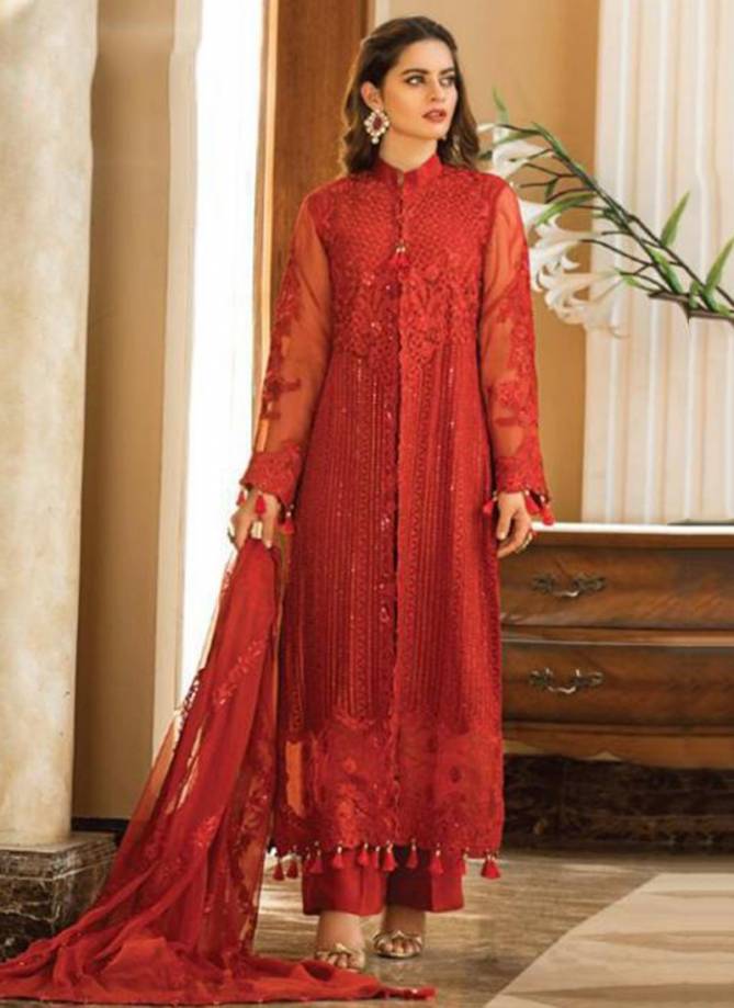 KHAYYIRA Latest Fancy Designer Festive Wear Georgette Heavy Embroidery And Stone Work Pakistani Salwar Suit Collection 